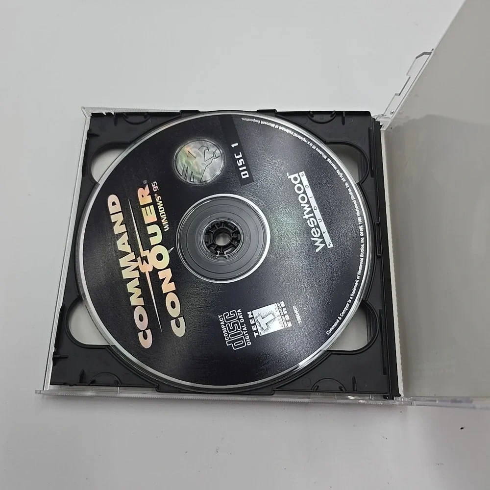 Command & Conquer Win 95, Tiberian Sun, and  The Covert Operations  PC‎ CD ROM